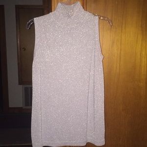 Sleeveless Turtle Neck Sweater